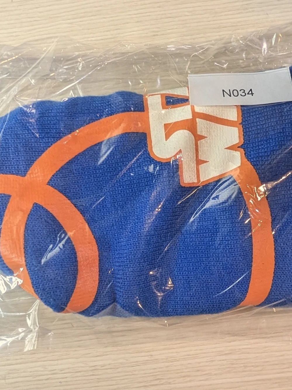 Star Wars Kids Blue and Orange Knit Beanie